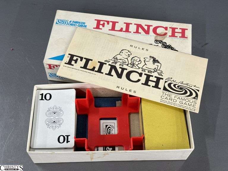 Parker Bros Flinch Card Game
