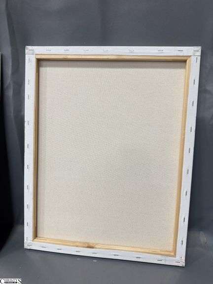 Paintings on Canvas, Paris, Red Accent, Larger 16x20"