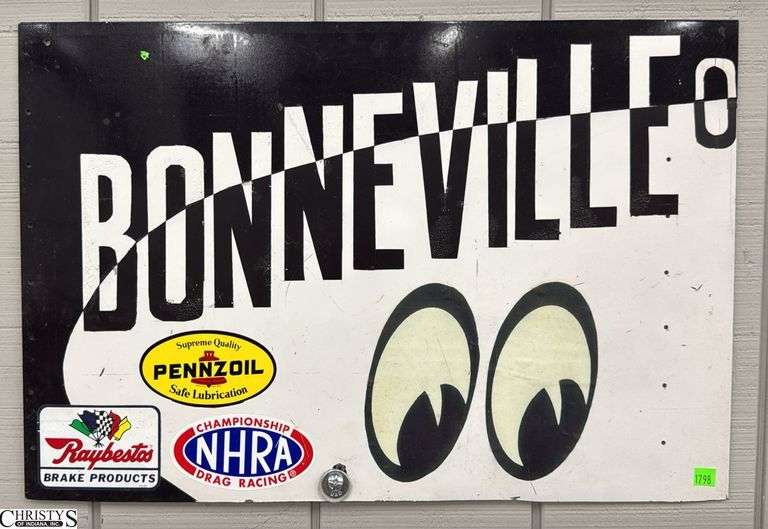 Bonneville O Sign - 25" x 17" image