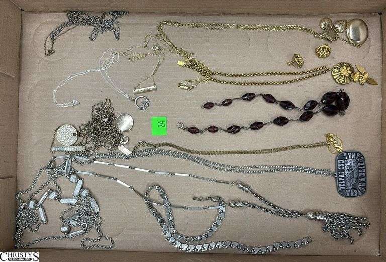Ladies Costume Necklaces - 27" of longest