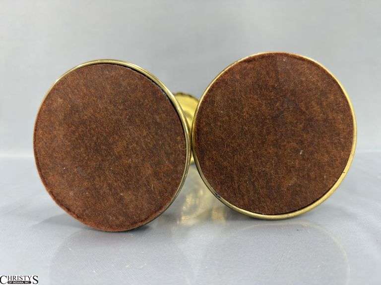 Pair of Brass Candle Sticks 8" Tall