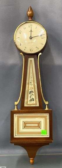 Seth Thomas Banjo Wall Clock - 24" image