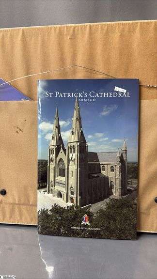 B. Fields Framed Cathedral Print, Appears Signed By The Artist Frame Measures 17..5x15.5"