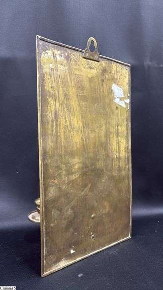 2, Brass Late Victorian Aesthetic Movement, Bruce Talbert Style, Embossed With Apples And Blossom, Three Arm Candle Sconces 8x14"