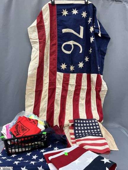 Handkerchiefs and American Flags image