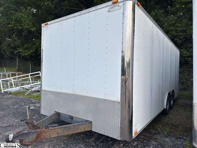 2006 Cargo Mate 20’ long 96” wide 80” tall Trailer