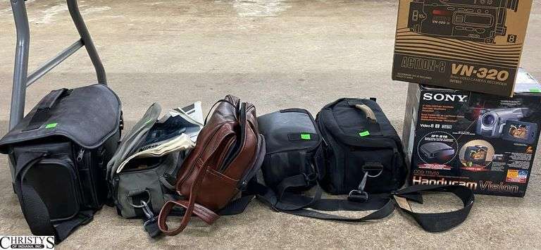 5 Camcorders, Sony, Nikon, Kodak, and others image