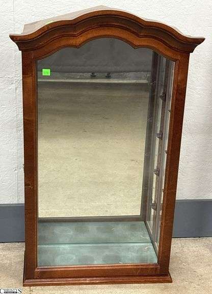 Howard Miller Wall Mount Curio Cabinet - 21.5" x 8.5" x 33.5" image