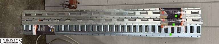 6 Cargo Smart 60" E Track Vertical and Horizontal Rail Pieces image
