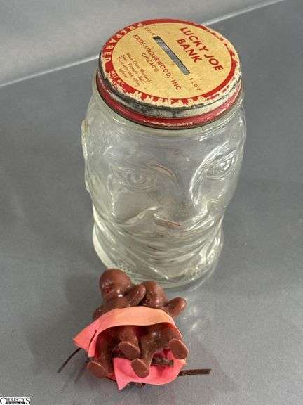 Black Americana Salt and Peppers, Aunt Jemima and Uncle Mose, Tourist Souvenirs Tallest 5"