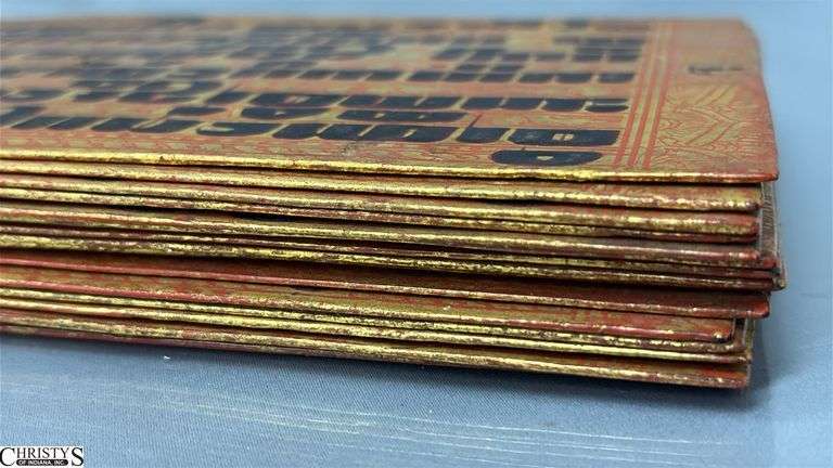 Writing on Thin Plates 22x5