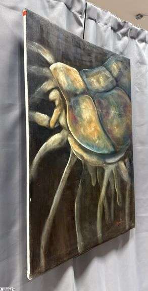 Insect Like, Mixed Median and Oil By Alummoa Zumigo 31x42"