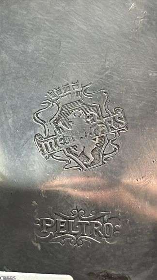 Pewter Pot With Hanger 8"x12" Tall To Swing Handle
