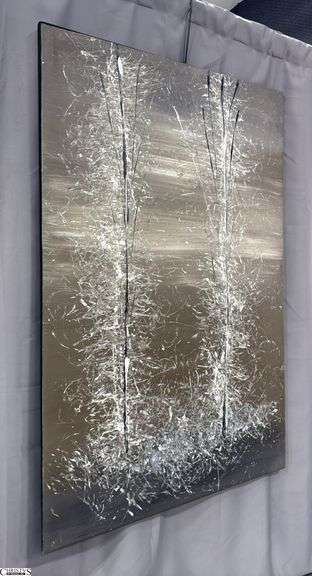 Samuel Tinoco Trees, Acrylic Painting on Canvas 36x56"