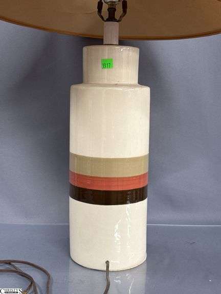 Philmar Sandel Post Modern Style Table Lamp With Shade 30" Tall