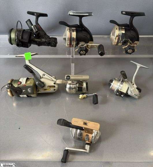 7 Fishing Reels - Zebco, Abu Garcia, Mitchell and others image