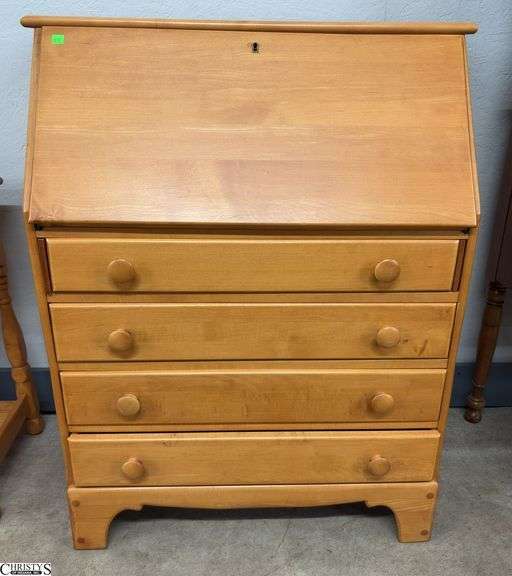 Willett Drop Front Secretary Chest - 32" x 20" x 41" image