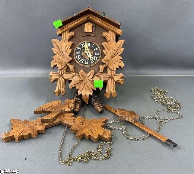 German Coo Coo Clock - 8" x 5.5" x 11" image
