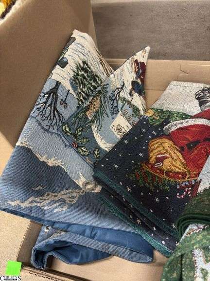 Woven Throws, Crocheted, Fleece, Table Runners