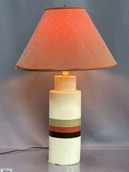 Philmar Sandel Post Modern Style Table Lamp With Shade 30" Tall image
