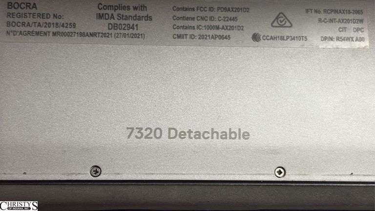 Dell Tablet Untested No Power Cord