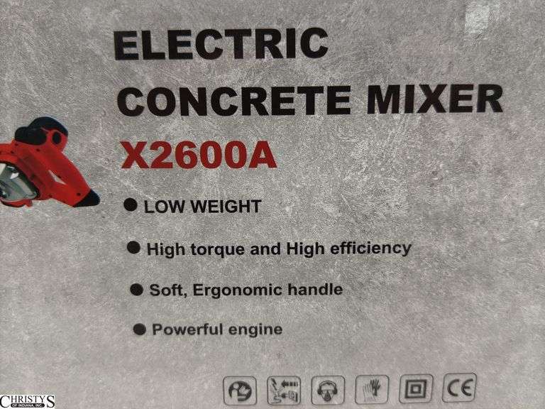Electric concrete mixer X2600A