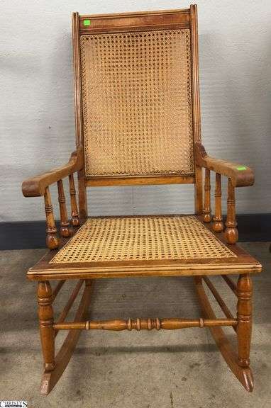 Cane Back & Seat Rocking Chair - 22" x 40" - 17" seat image