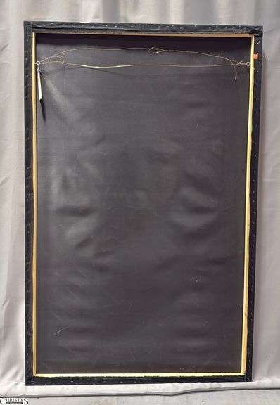 Alejandro Quenigo Q4, Acrylic Painting on Canvas, Measures 36x55"
