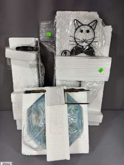 Glass Top Birdbath.  Still in Package image