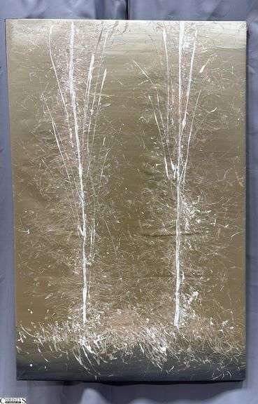 Samuel Tinoco Trees #39, Acrylic Painting on Canvas, Measures 36x55"