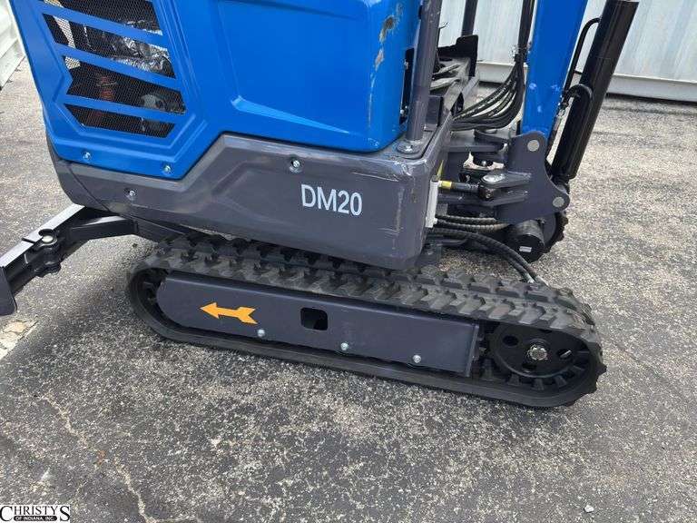 CFG Industrial Mini Excavator DM20 with Kubota Diesel Powered