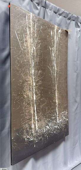 Samuel Tinoco Trees #35, Acrylic Painting on Canvas, Measures 34x52"