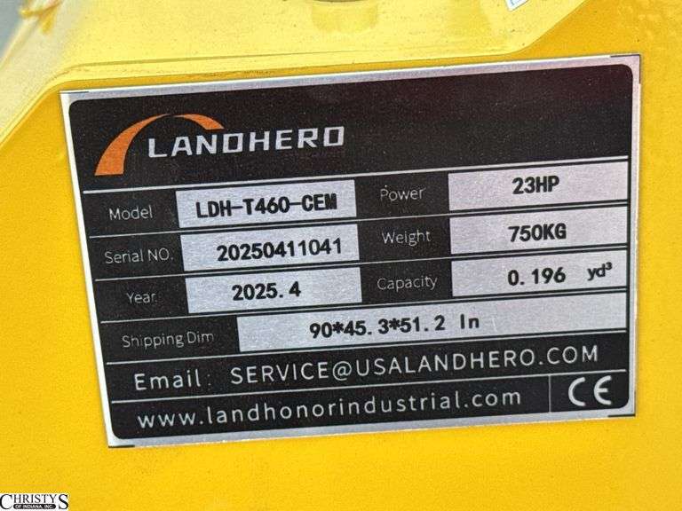 2025 Landhero Mini Skid Steer Loader LDH-T460