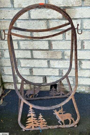Metal firewood Stand 28” image