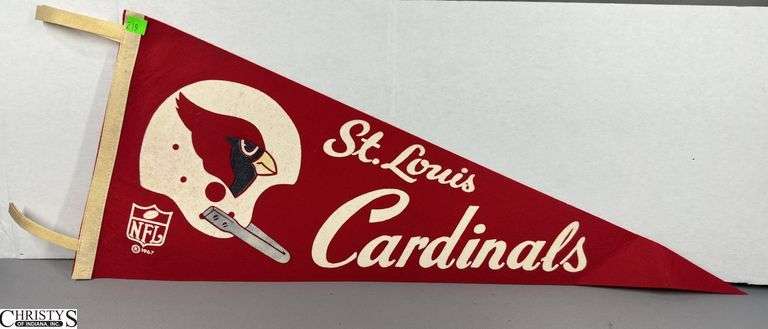 St. Louis Cardinals NFL Pennant Dated 1967 image