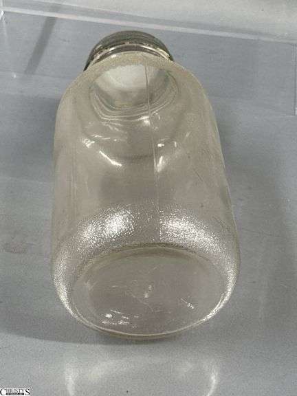 Bottles, Banks, Lincoln Bottle Bank, New England Piggy Bank, Grapette Family Beverage J.W, Dants Tip Bottle, Mexsana Skin Cream Jar