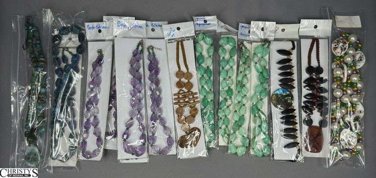 15 Beaded Necklaces in Packages image