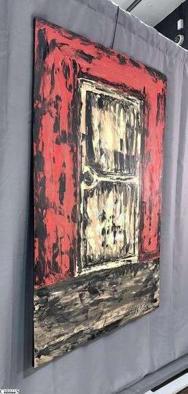 Jorge Hagg Door #08, Acrylic Painting on Canvas 36x56"