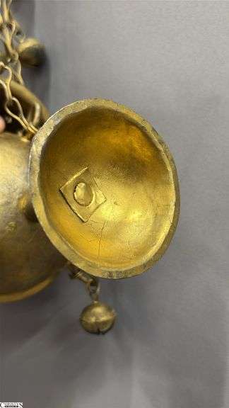 Brass Christian Thurible, Church Censer 30"
