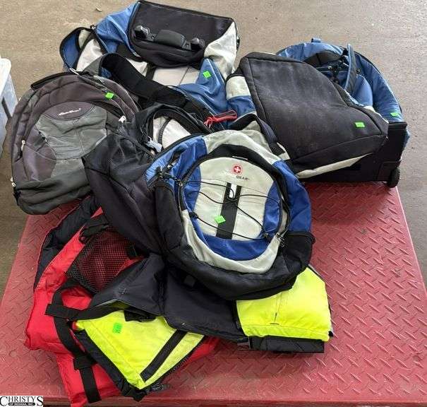 Life Preservers, Rolling Bags, Back Packs image