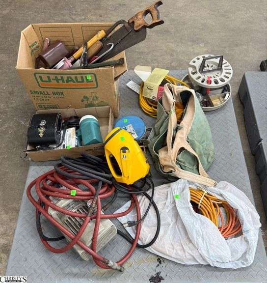 Tools, Power Pal Air, Flash Lights, Cordomatic, Extension Cords, Hand Saws, Bucket Organizer image