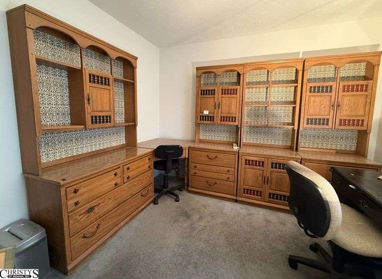Office Wall Unit, Some Wear overall 77x119” image