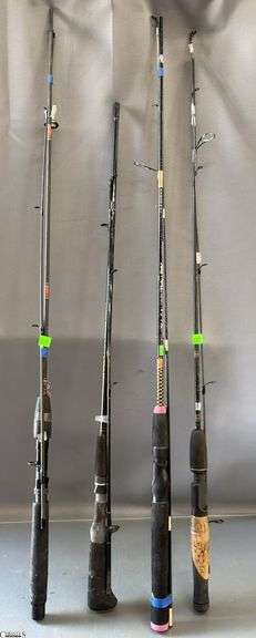 3 Fishing Poles- Berkley, Shakespeare, and Other image