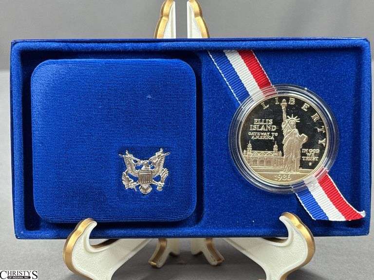 United States Liberty Proof Silver Dollar Coin in Display Box