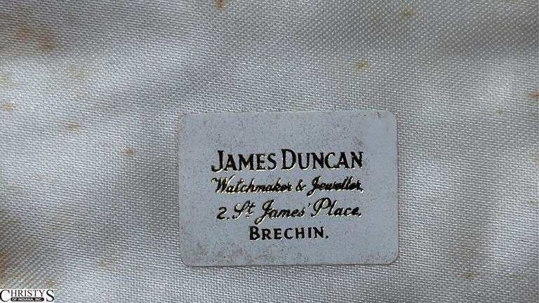 Stag Handle Flatware, James Duncan In Case, H. Morton