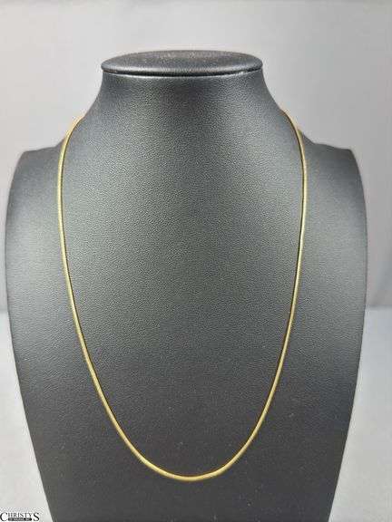 14K Yellow Gold Round Chain image