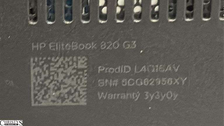 HP Laptop Untested No Power Cord