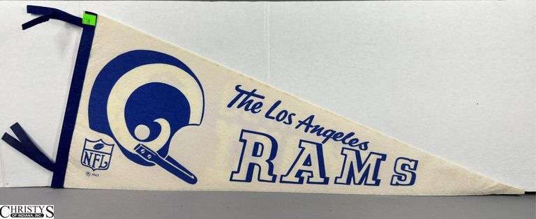 The Los Angeles Rams NFL Pennant Dated 1967 image