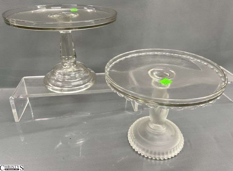 2 Cake Stands Tallest 10x7.5" image