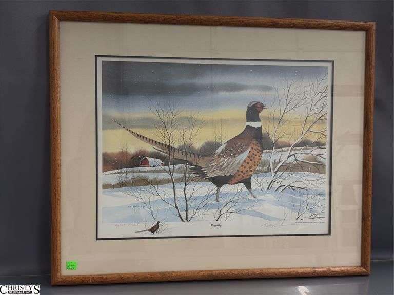 "Royalty" Signed Terry Palm Artist Proof - 26" x 21" image